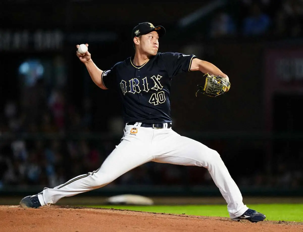 【画像・写真】オリックス・岩崎翔が自己最速160キロを計測