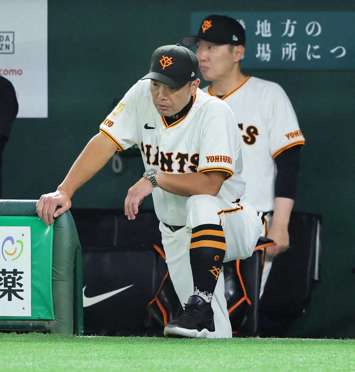 【画像・写真】巨人・阿部監督「こっちの指示のミスじゃないですかね」石川打ち崩せず　マー君次回登板は未定