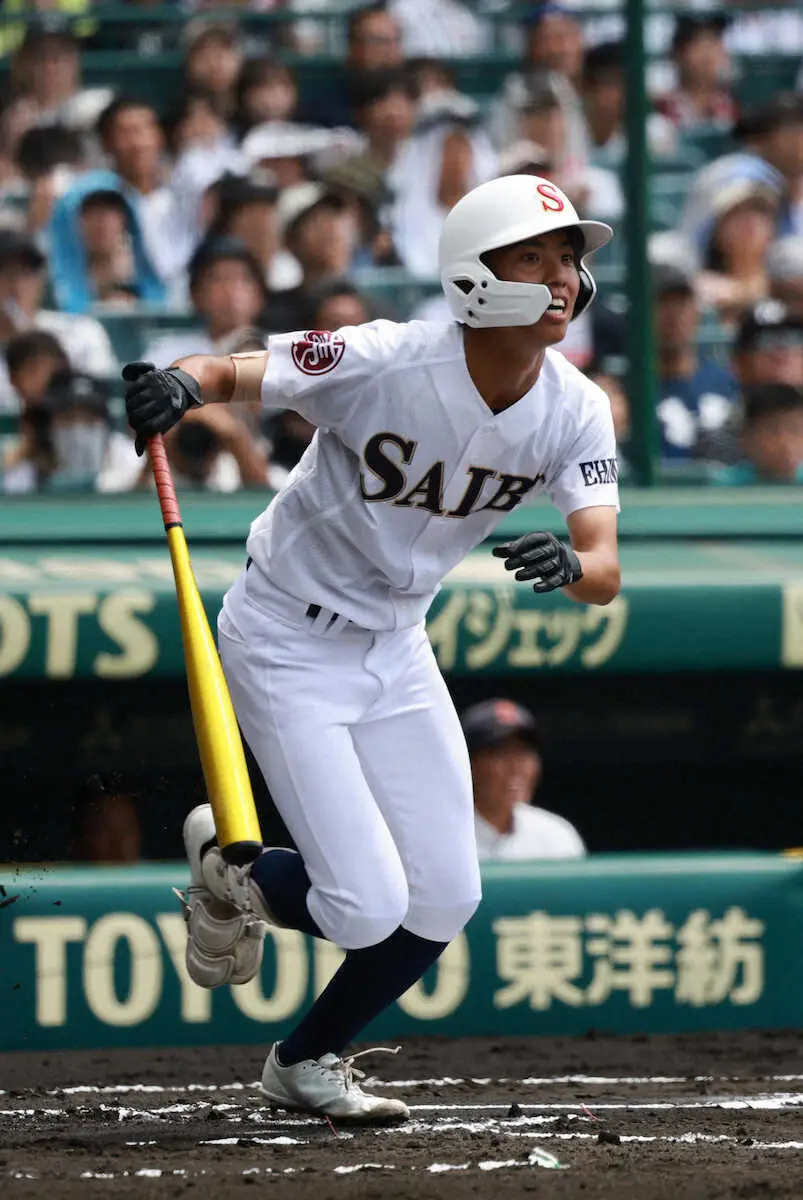 【画像・写真】【甲子園】済美・鎰谷典太朗　愛媛大会24打席無安打…ノーステップ打法で復活