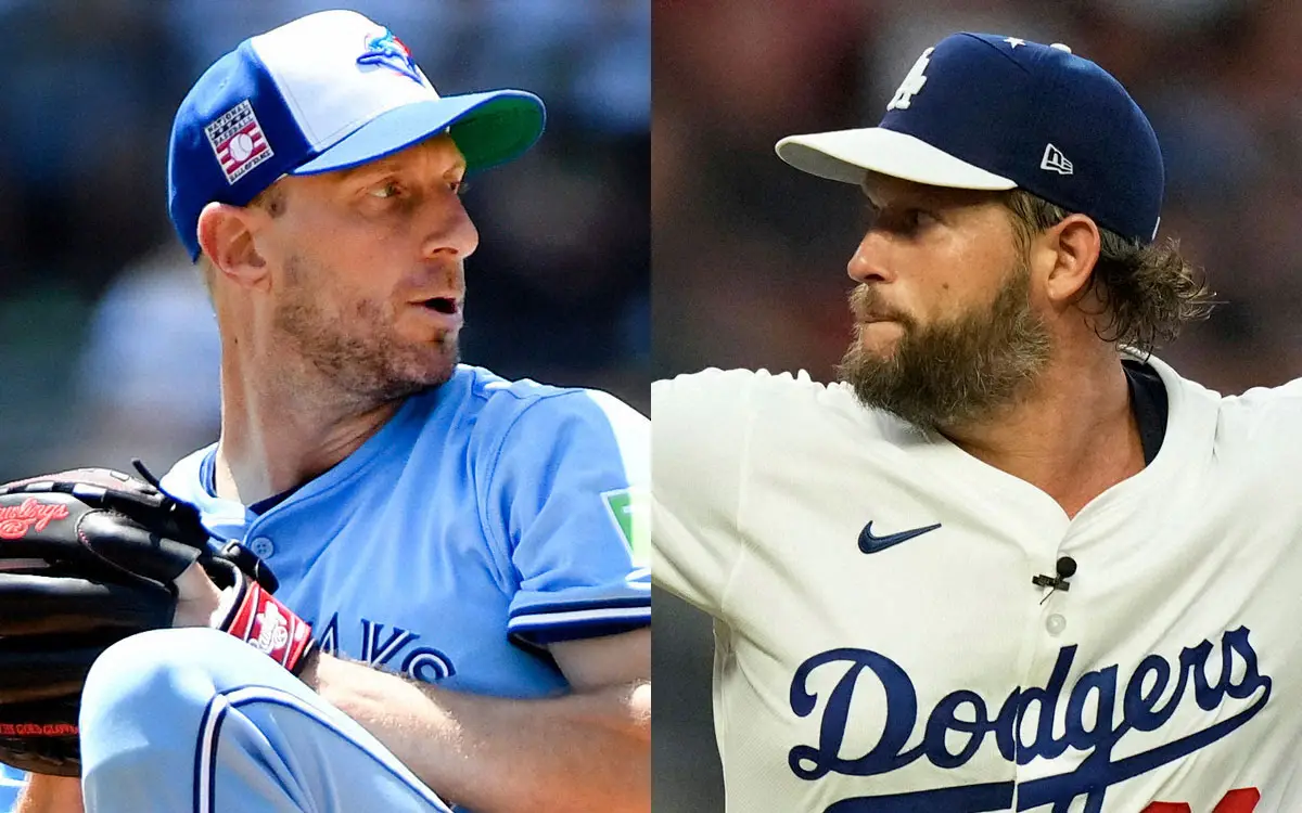 【画像・写真】3000K腕対決！ドジャース・カーショーVSブルージェイズ・シャーザー　9日に投げ合い