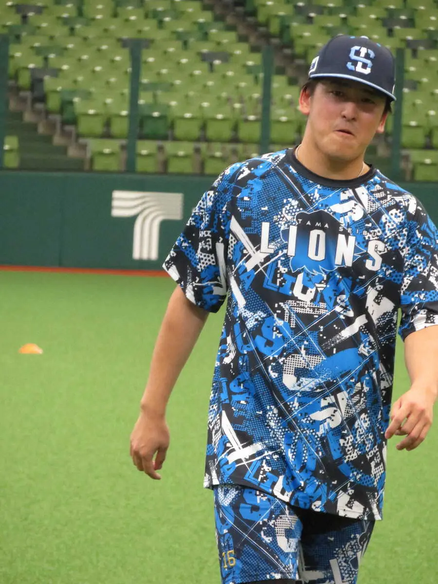 【画像・写真】長崎出身の西武・隅田、「祈りの日」に快投誓う　9日の楽天戦に先発