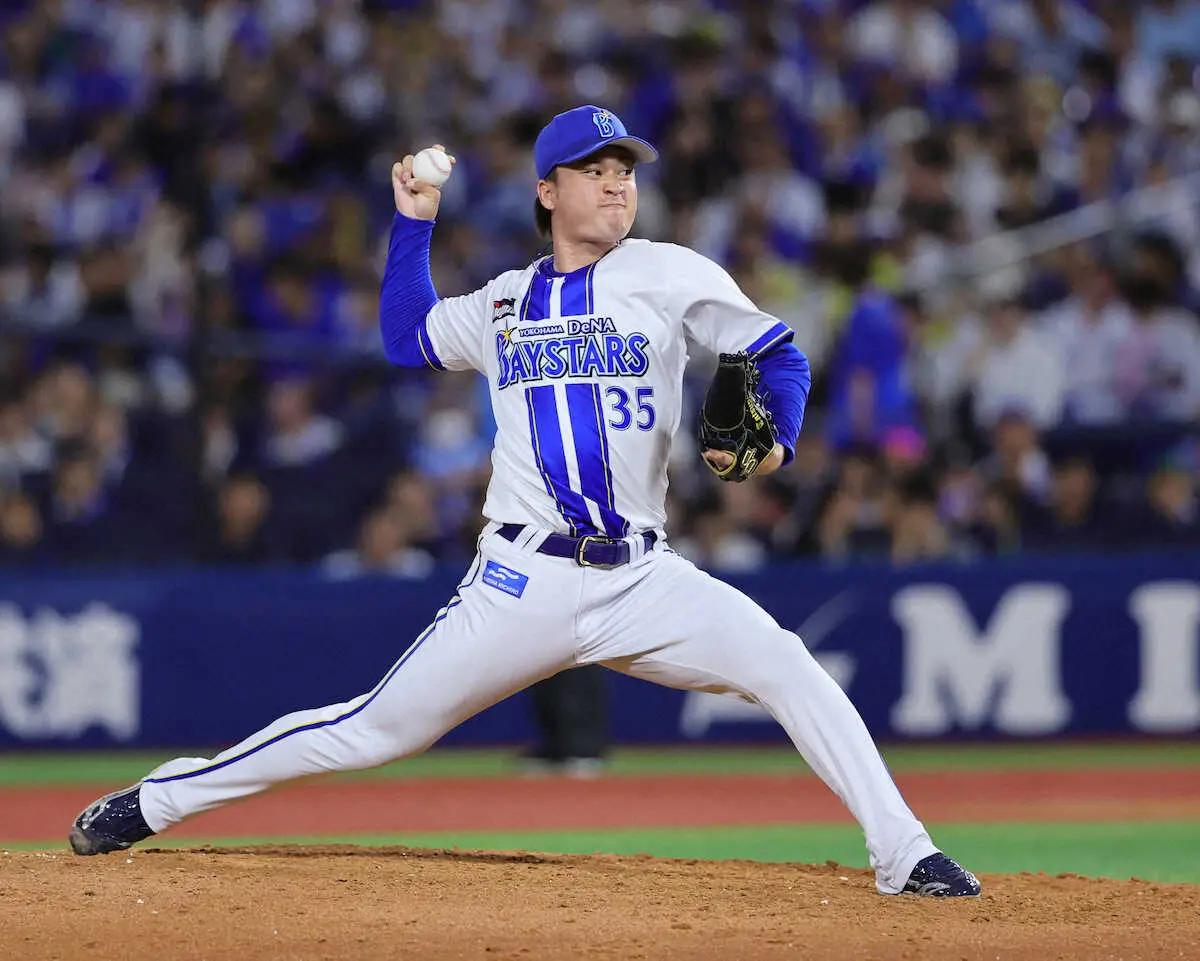 【画像・写真】DeNA・橋本　プロ初登板1回2失点の“ほろ苦デビュー”も「幸せな舞台で野球ができている」