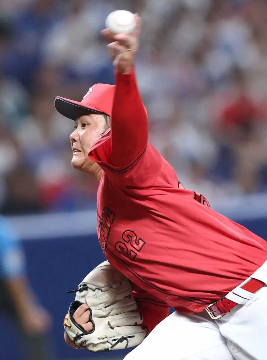 【画像・写真】広島・高太一　ローテ定着へ前進7回零封　新井監督も高評価「いいものを見せてくれた」