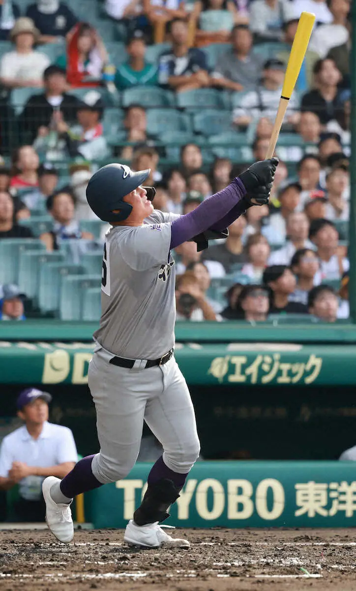 【画像・写真】【甲子園】花巻東の2年生コンビで逆転　古城で同点→赤間が決勝左犠飛「持ち味の打撃を出すことができた」