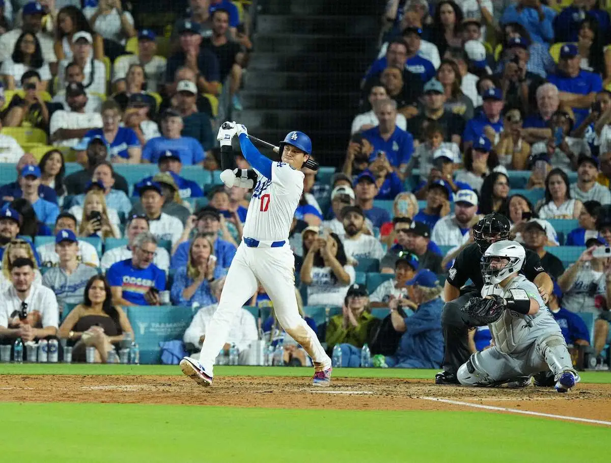 【画像・写真】大谷翔平　第4打席も右前打で44戦ぶり3安打　5回は二塁打でベッツの逆転2ランおぜん立て