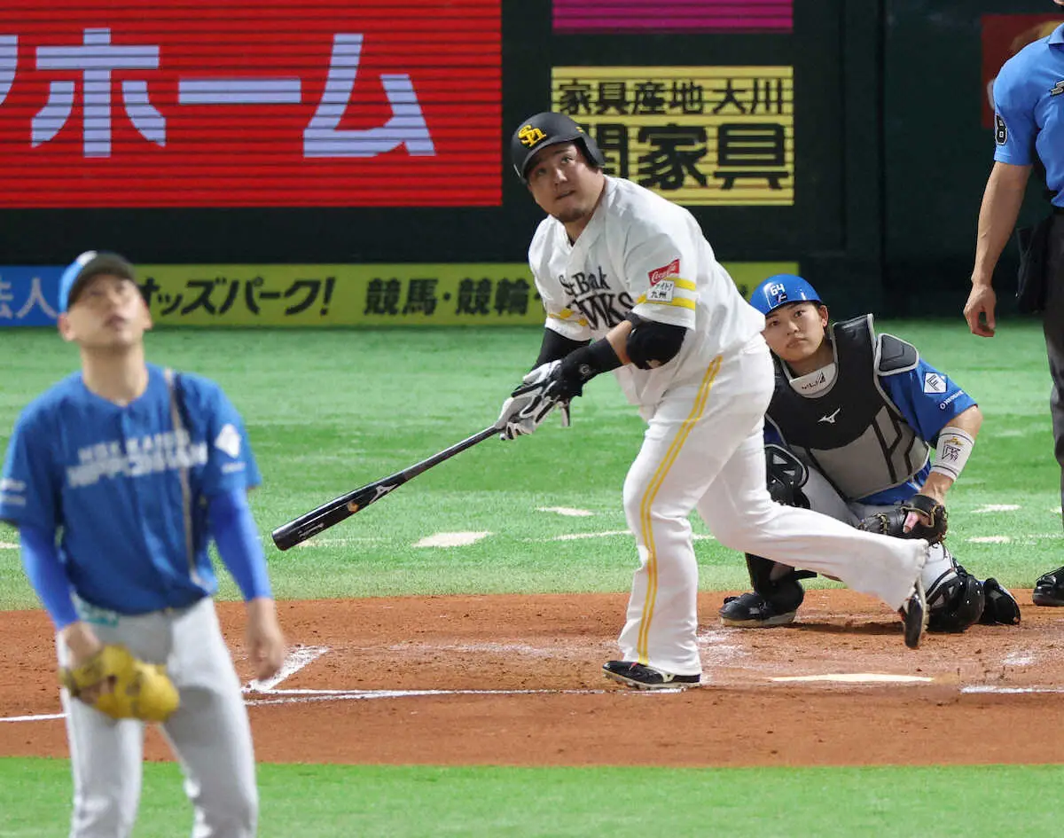 【画像・写真】パ首位攻防3連戦はソフトバンクが先勝　投打がかみ合いガッチリ首位キープ