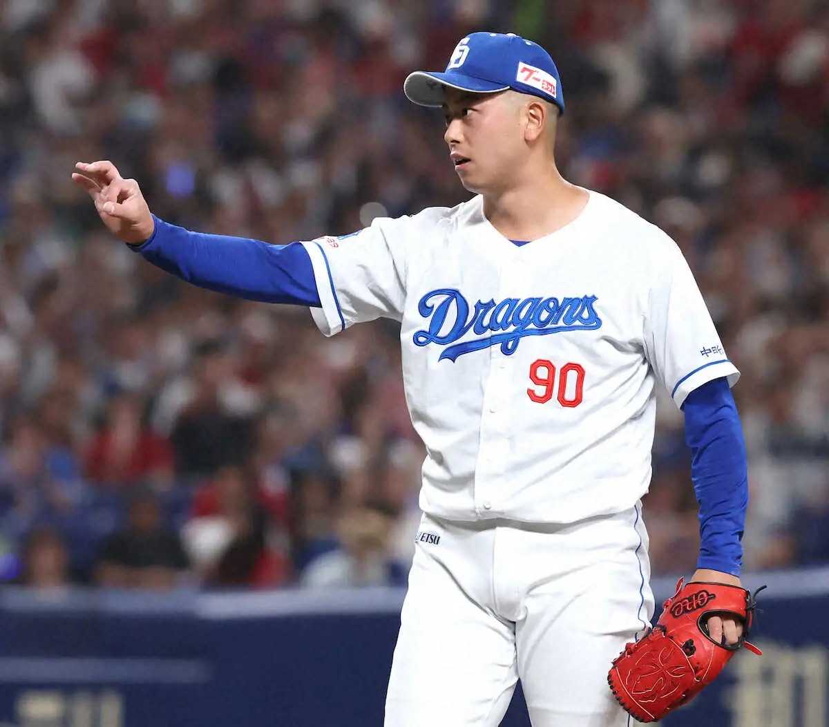 【画像・写真】中日　頼れる守護神が堂々の帰還だ！松山晋也が9回を抑えて失敗なしの今季29S目「わくわくしていた」