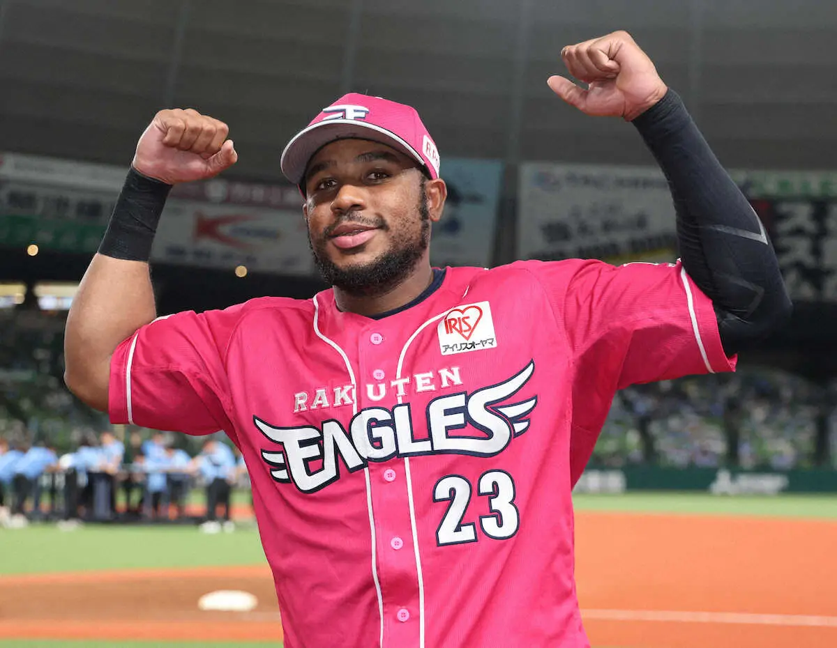 【画像・写真】楽天がフランコの決勝打で逆転勝ち　3位オリックスとの差が3ゲームに