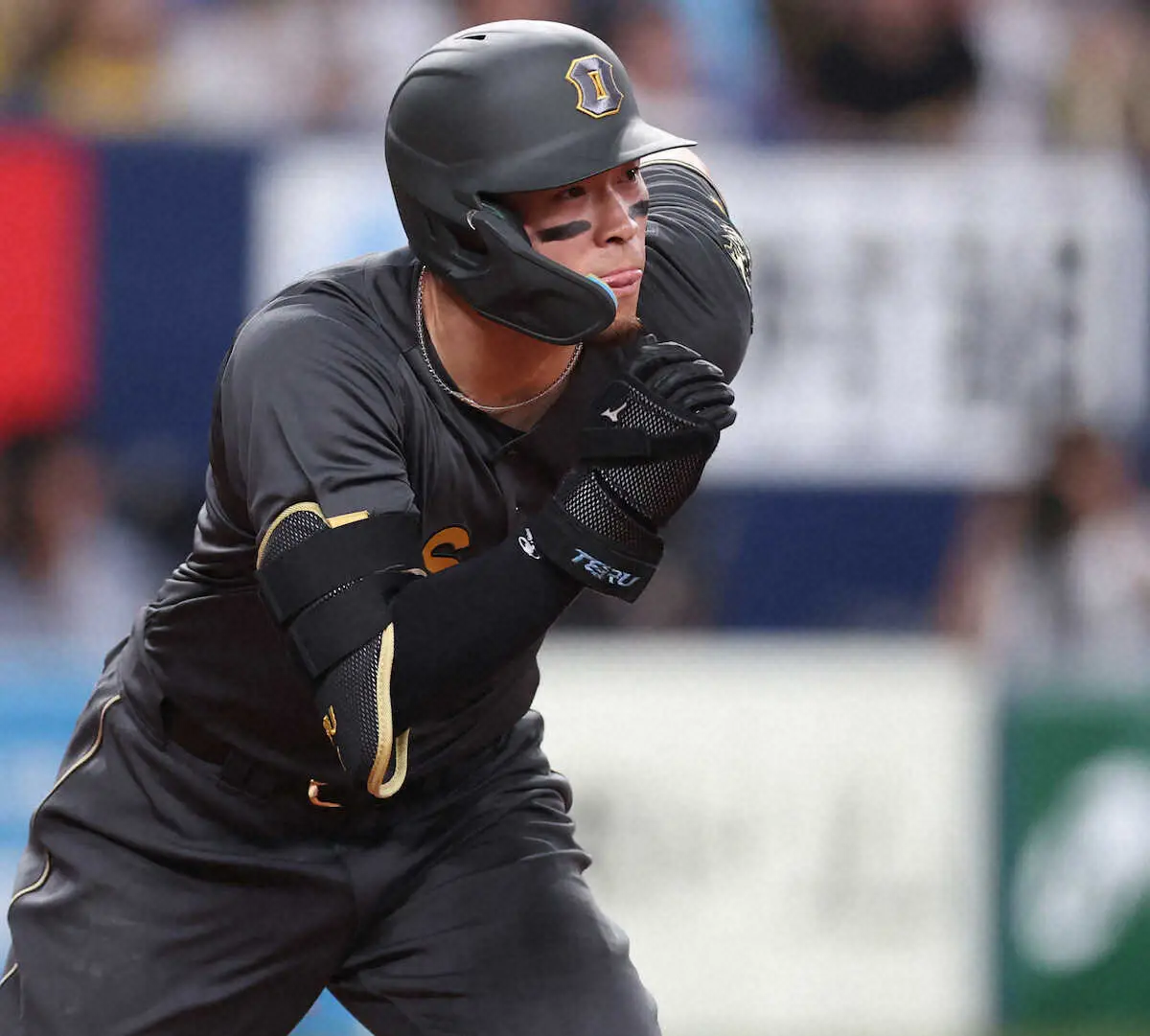 【画像・写真】阪神・佐藤輝明　4安打で打率リーグ3位に急浮上　3冠王を射程圏も「意識してないっスよ」