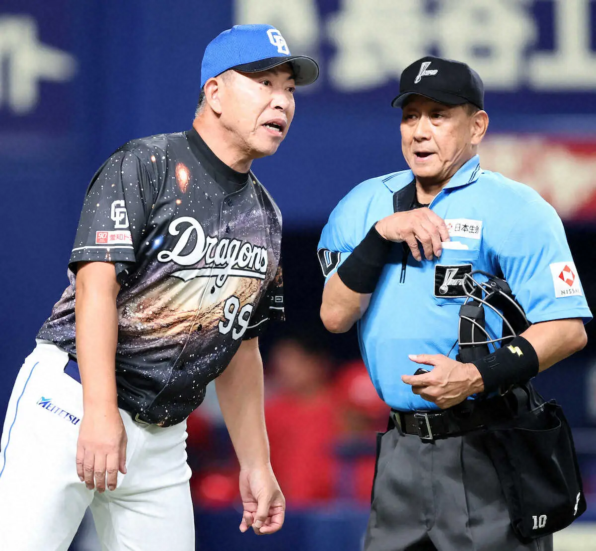 【画像・写真】守護神の連投を避け再び5位転落の中日・井上一樹監督「今日は松山を使わないと決めていた」
