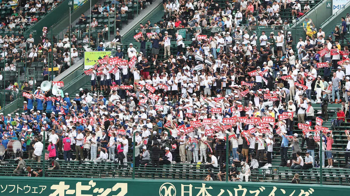 【画像・写真】【甲子園】未来富山が聖地に大きな足跡…初戦敗退も魚津市民の声援バックに強打魅せた