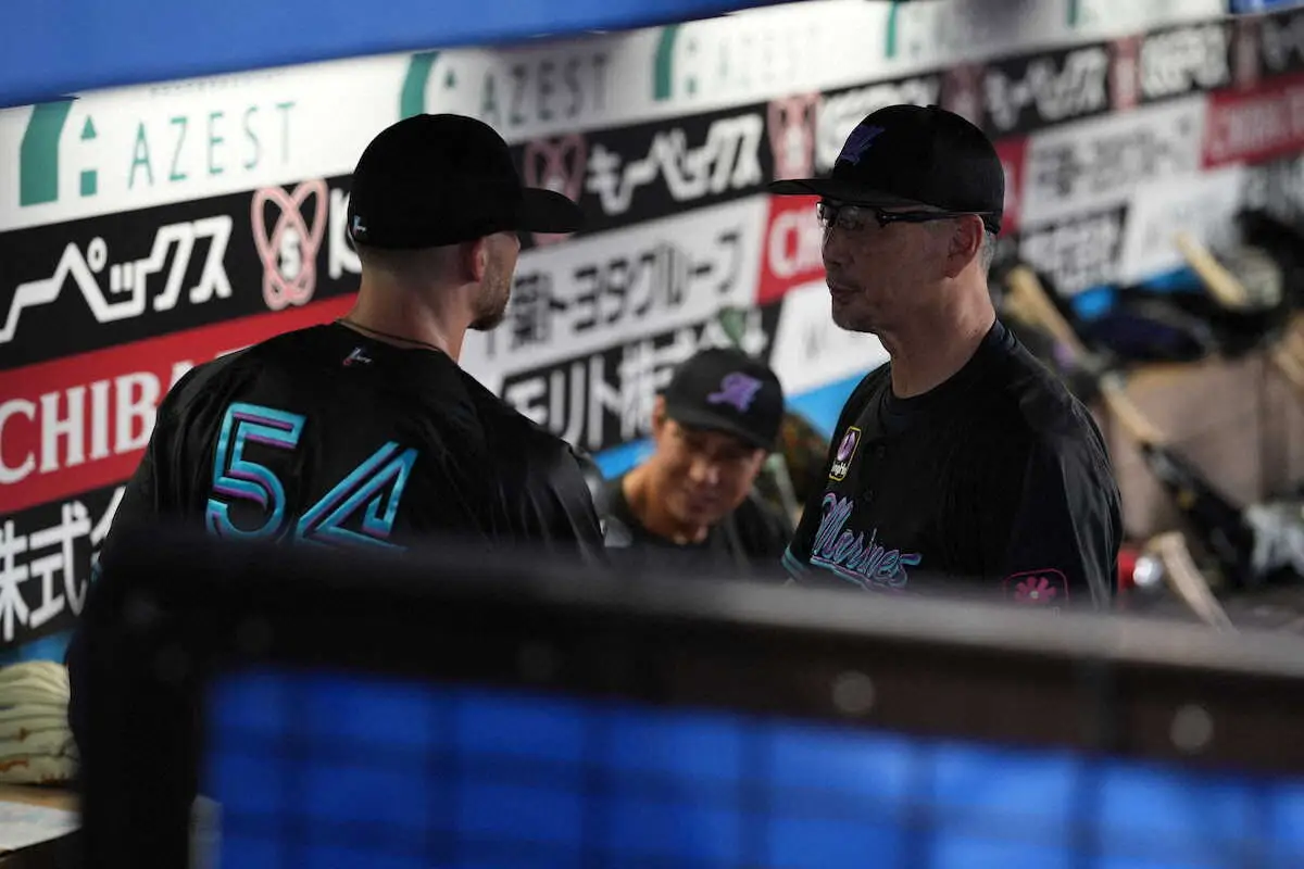 【画像・写真】ロッテ・吉井監督「諦めないで粘ってくれたがもう一つ」　9回に追いつくも…4連敗で借金22