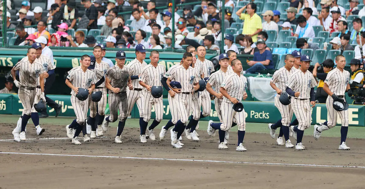 【画像・写真】【甲子園】東大阪大柏原が初戦敗退…大阪勢は45年ぶり甲子園春夏「0」勝に終わる