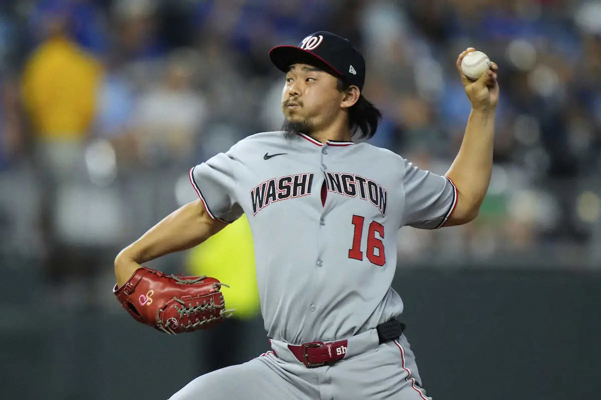 【画像・写真】ナショナルズ・小笠原慎之介　今季6度目の登板は2/3回を無失点　昨季首位打者のウィットを空振り三振
