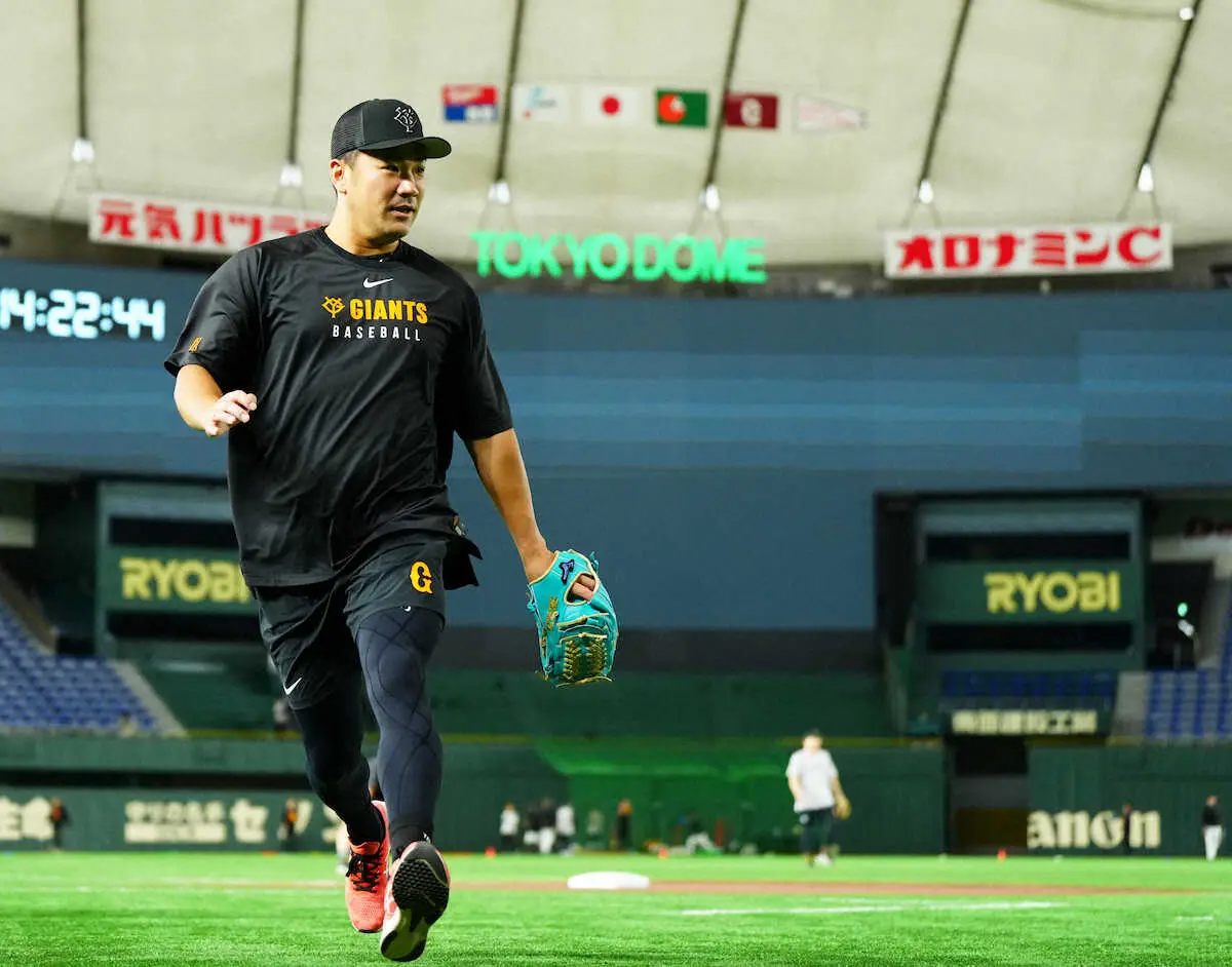 【画像・写真】巨人・田中将大「チームが勝ちにつながる投球をやるだけ」日米199勝目へ13日の中日戦先発予定　中5日
