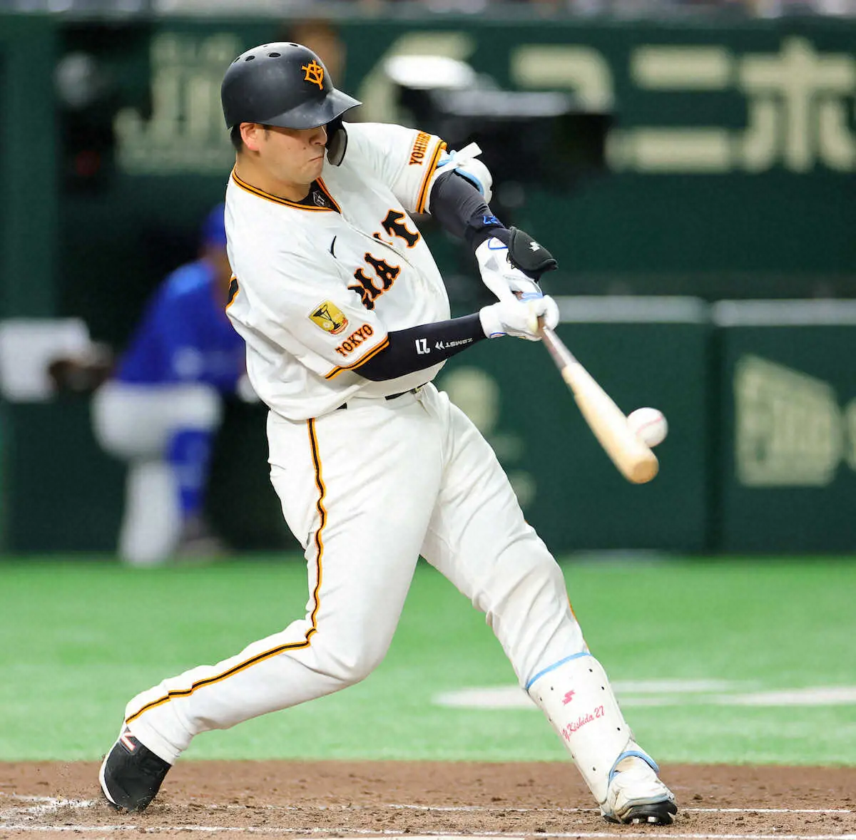 【画像・写真】巨人・岸田行倫が豪快な5号2ラン！キャリアハイ更新の一発で4点リードに「キャビーがいい形で…」