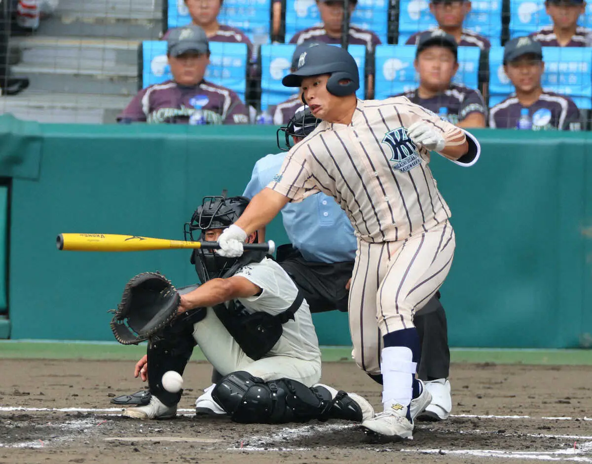 【画像・写真】【甲子園】東大阪大柏原・竹本歩夢　左手の痛みを忘れさせた天国からのエール