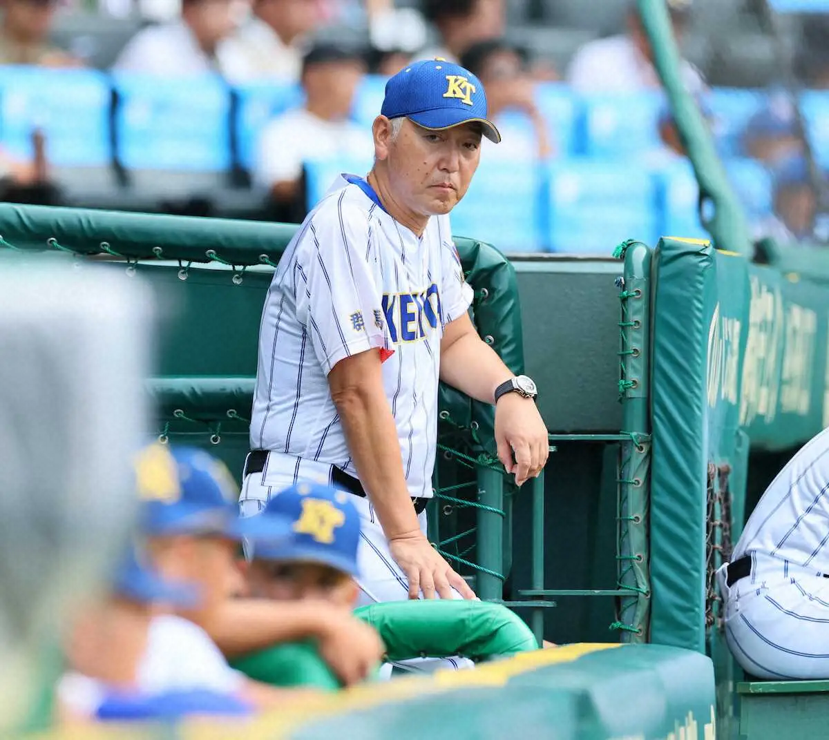 【画像・写真】【甲子園】V候補・健大高崎が初戦敗退…京都国際との「春夏王者対決」に敗れる　石垣元気155キロも