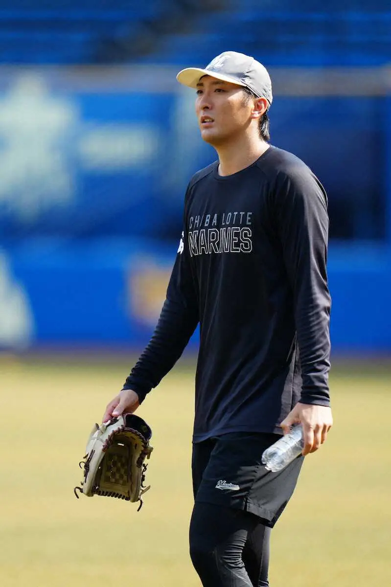 【画像・写真】ロッテ・河村　14日の日本ハム戦で3年ぶり先発「特別な感情にはなると思います」