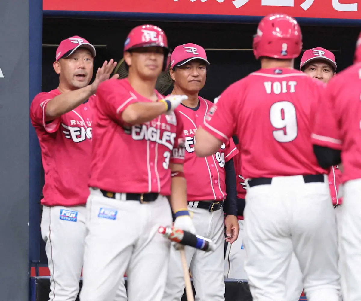 【画像・写真】楽天助っ人ボイトが豪快一発！　7月27日西武戦以来の4号2ラン　初回の適時二塁打と合わせて3打点