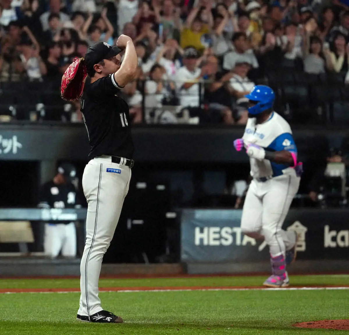 【画像・写真】ロッテ　両リーグ最速で60敗…17年以来の借金23　吉井監督、2戦連続救援失敗の高野脩に奮起求める