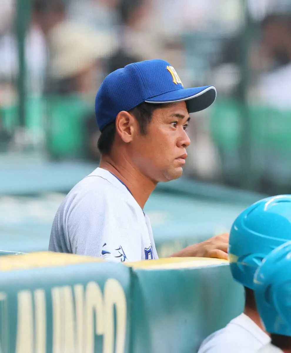 【画像・写真】【甲子園】明豊・川崎監督「6月の1カ月まったく」打てなかった辻田が走者一掃のV打「まさか3人を…」
