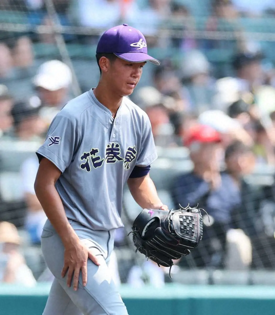 【画像・写真】【甲子園】花巻東の2年生左腕・萬谷　来夏へ成長誓う「もっといい投手になって甲子園に戻ってきたい」