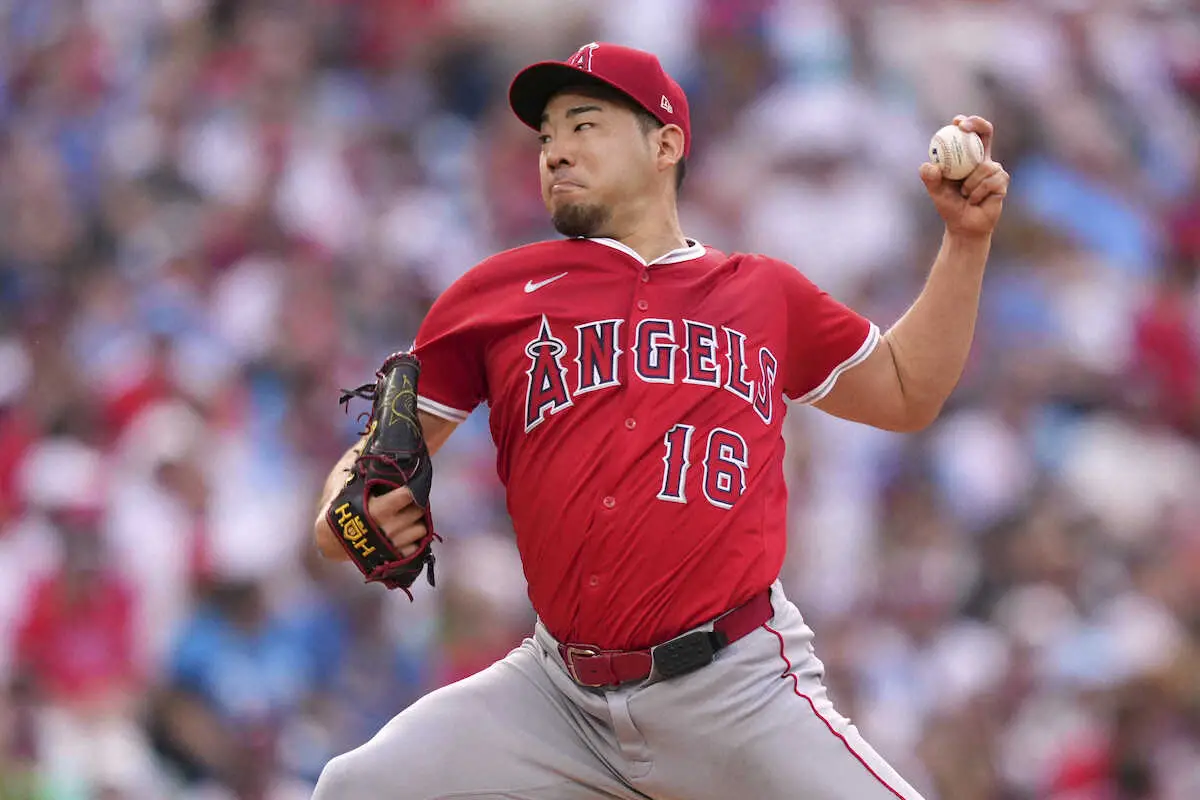 【画像・写真】エンゼルス・菊池雄星が先頭打者アーチ被弾　7勝目狙いアスレチックス戦先発