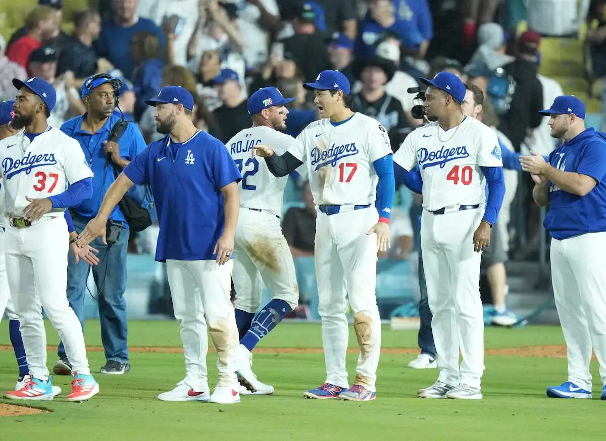 【画像・写真】ドジャース・大谷　1打点でチーム勝利に貢献！パドレス下し首位返り咲き