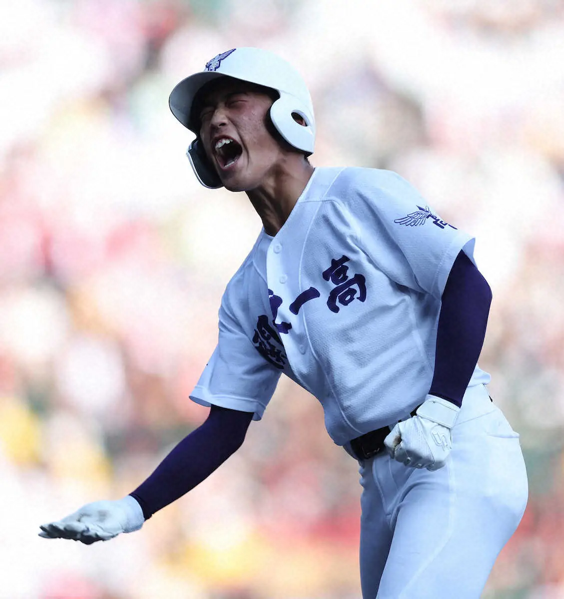 【画像・写真】【甲子園】二刀流・坂本躍動で関東第一8強　宿敵の京都国際・西村から“あいさつ”で闘志　好救援＆2安打