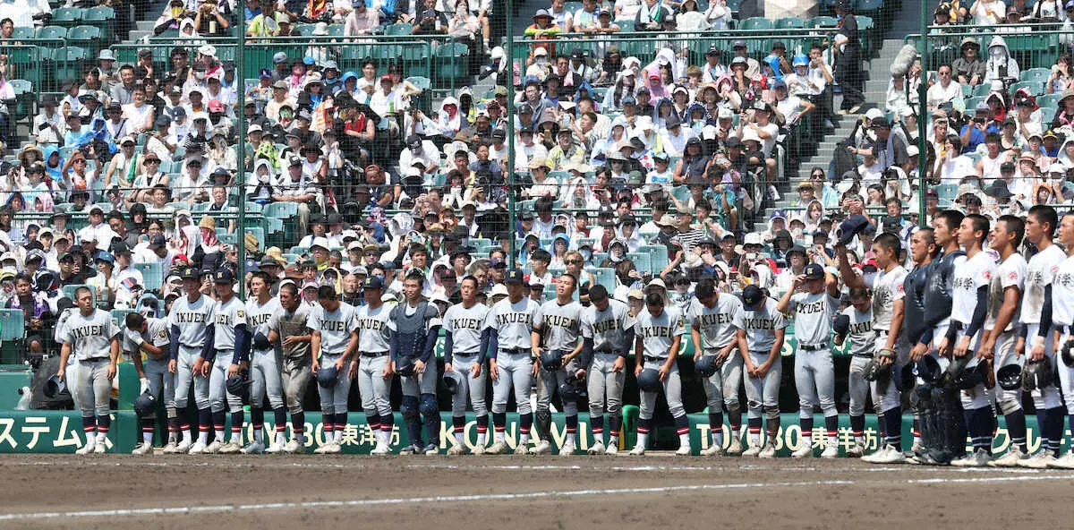 【画像・写真】【甲子園】敗れた仙台育英の姿に高校野球ファン感涙「今大会ベストゲーム」「一気に涙腺崩壊」