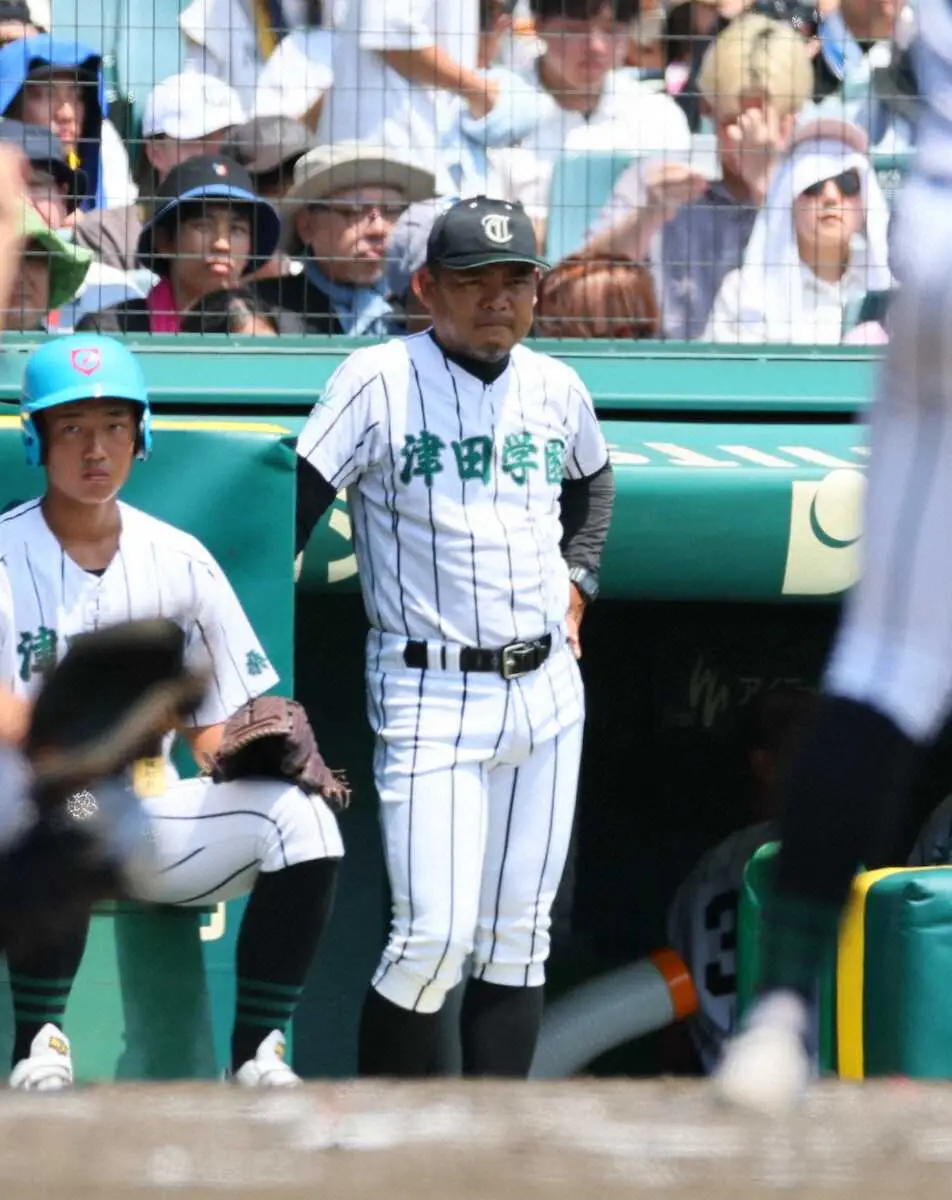 【画像・写真】【甲子園】津田学園・佐川竜朗監督、異例の中9日の影響はなし「ある意味、切り替えていい形で入れた」