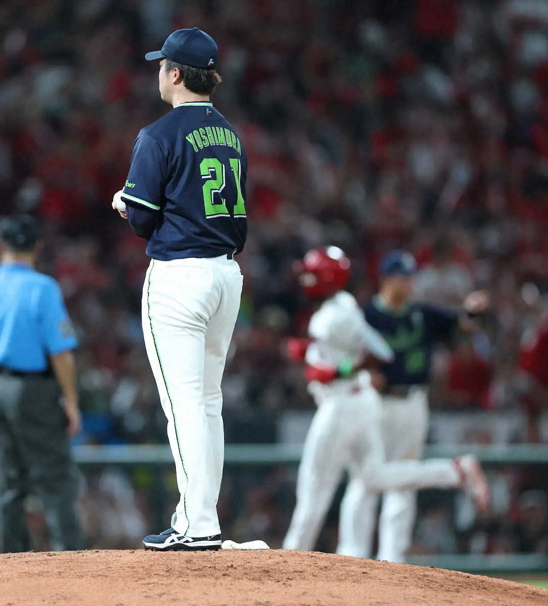 【画像・写真】ヤクルト・吉村“一発病”で6敗目　両リーグワースト14被本塁打