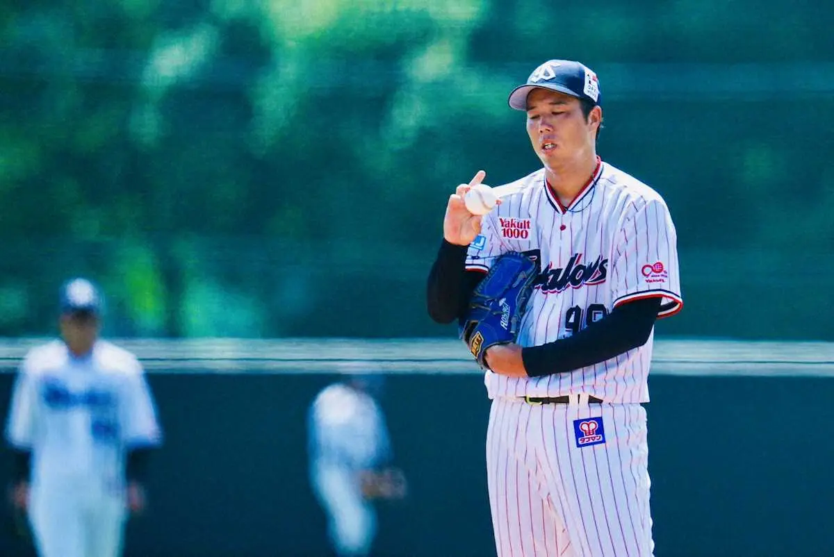 【画像・写真】ヤクルト青柳、復帰2度目の実戦登板は3回6失点も「ゾーン内で勝負できた」