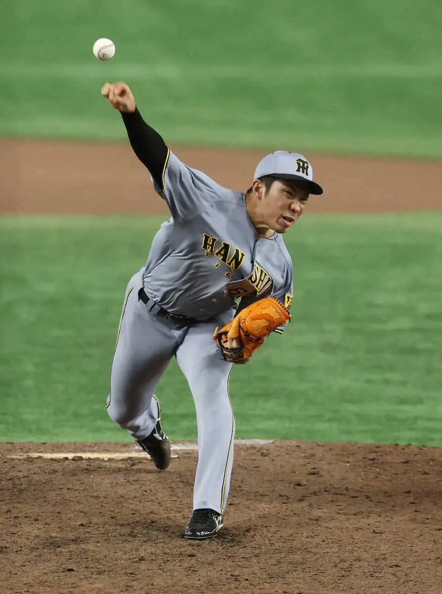 【画像・写真】阪神・石井大智　40試合連続無失点　大好きな家族の存在が原動力「子供の寝顔を見るのが凄い好き」