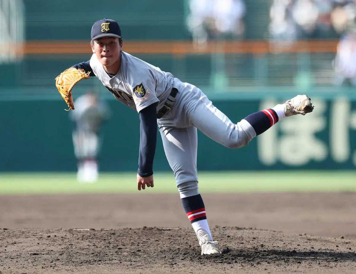【画像・写真】【甲子園】仙台育英・吉川 151球完投も涙　4季ぶりの甲子園で2勝　須江監督「時計の針が動き出した」