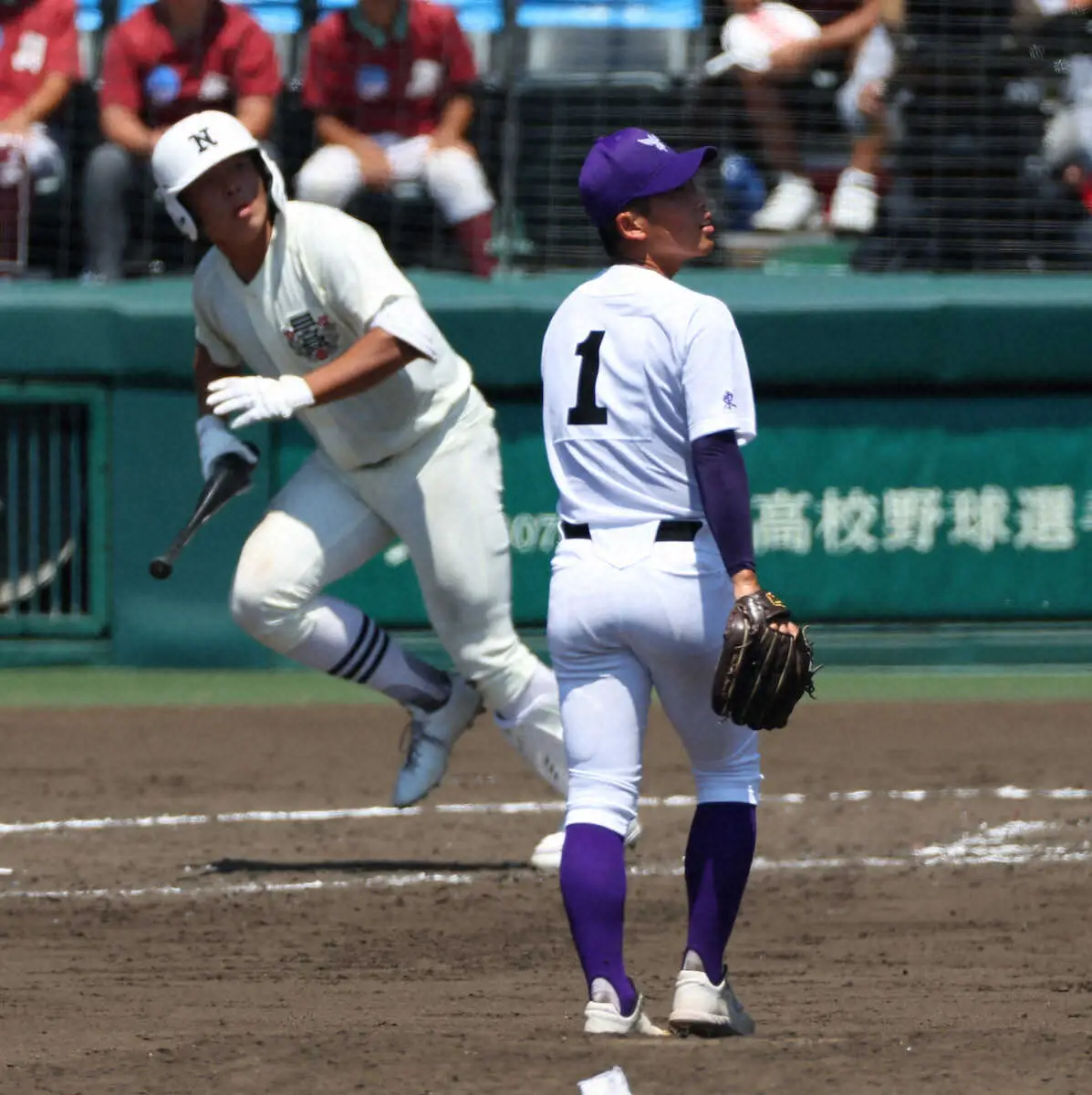 【画像・写真】【甲子園】昨年準V・関東第一は4強逃す　“二刀流”坂本6回5失点　適時打で追い上げも最後の打者に…