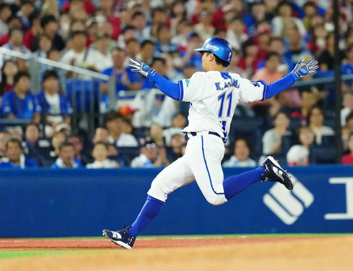 【画像・写真】DeNA・東　セ単独トップ12勝　高校球児なみに投げた！打った！走った！　県岐阜商VS横浜から刺激