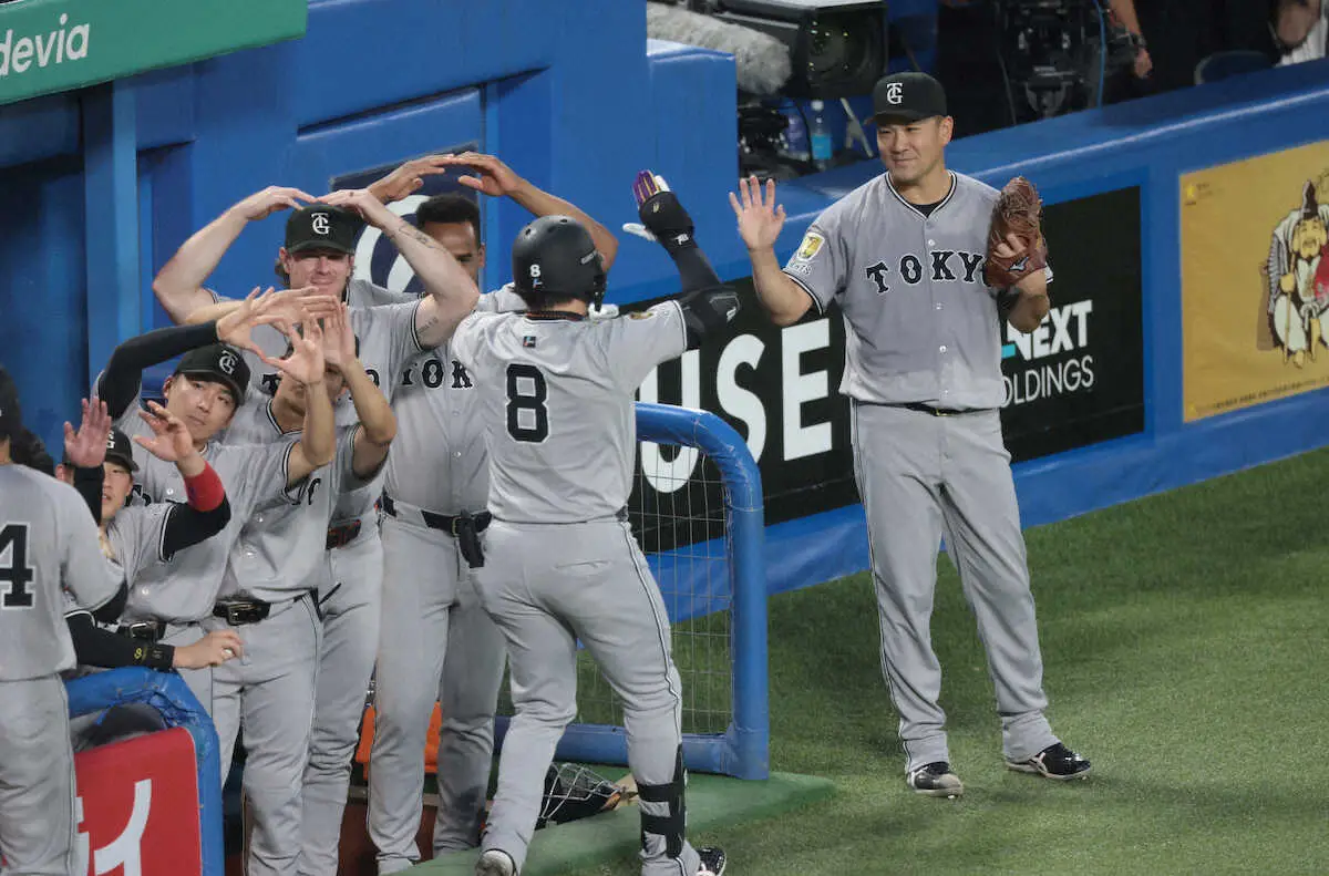 【画像・写真】巨人・丸佳浩　2戦ぶり6号2ラン「流れにうまく乗れました」田中将大199勝目へ2回6安打で5得点