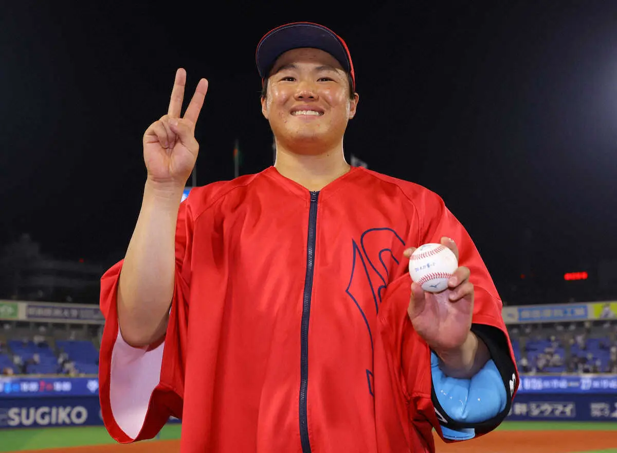 【画像・写真】今季2勝目の広島・高太一　DeNA・宮崎に20球目を本塁打され「打ってくれ、と思って投げたら…」