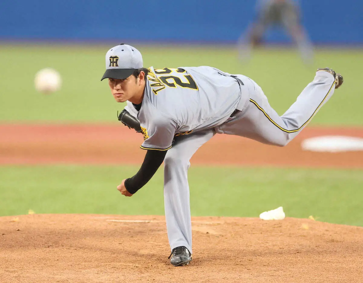 【画像・写真】阪神　先発マウンドの高橋遥人は6回1失点で交代、圧巻の11K