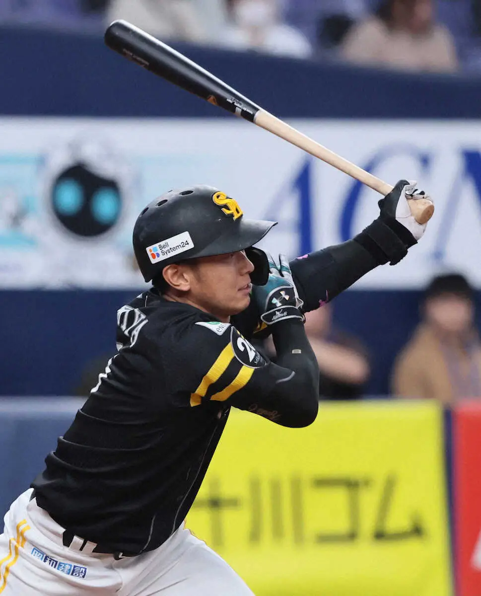 【画像・写真】ソフトバンク1イニング2発で先制！中村晃の2号ソロ、今宮健太の通算100号ソロ