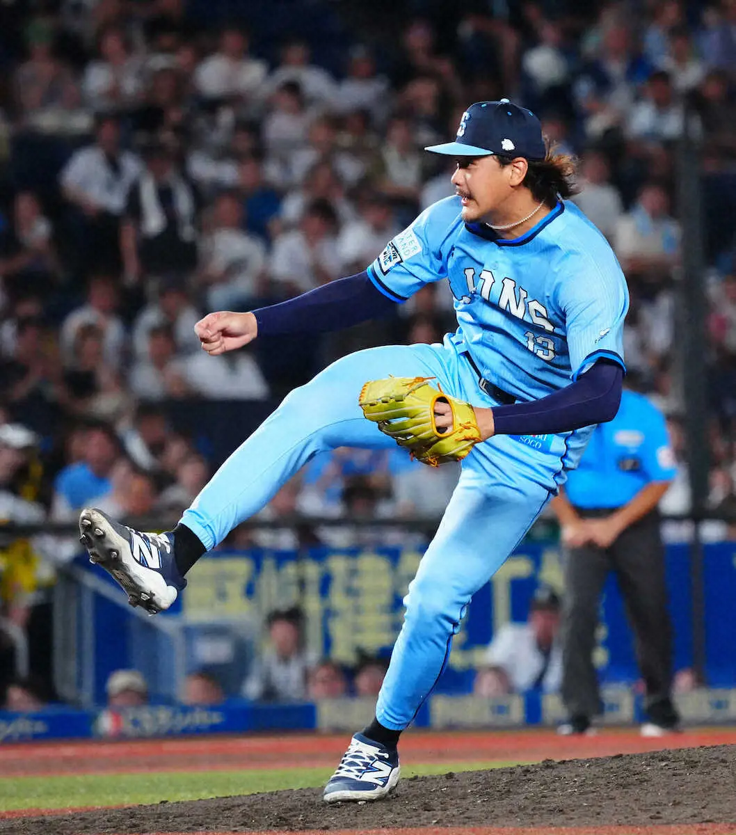 【画像・写真】西武　先発・高橋光成が8回3安打無失点で5勝目　相手4番で4打席連続本塁打の山口を3打数無安打斬り