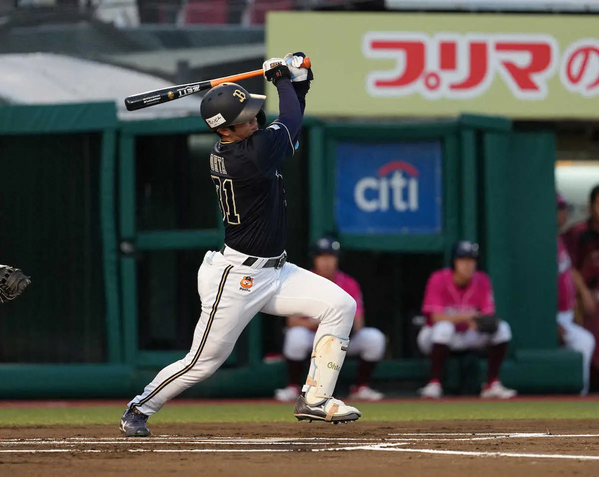 【画像・写真】オリックス・太田椋　不屈のタイムリー　21日右手死球で途中交代の不安一掃　チームは金曜連勝止まる