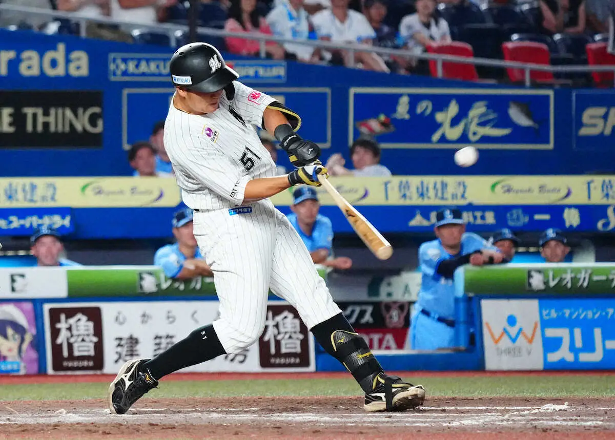 【画像・写真】ロッテ　今季21度目の零敗　前日第3打席まで4打席連続本塁打の山口も不発