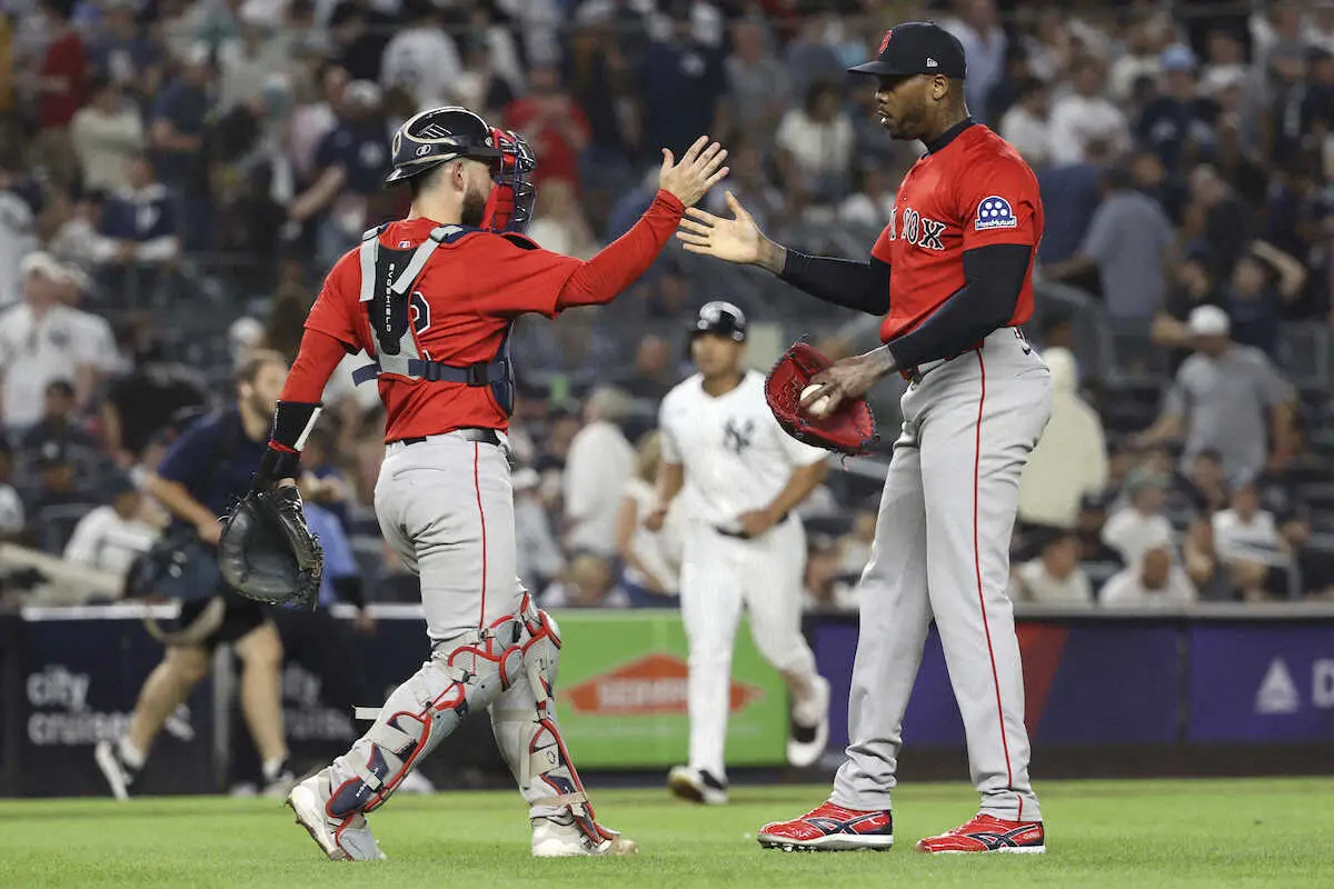 【画像・写真】Rソックス31年ぶりヤンキース相手に1―0勝利で2位浮上！吉田正尚は代打で三ゴロ　ヤンキース3位転落