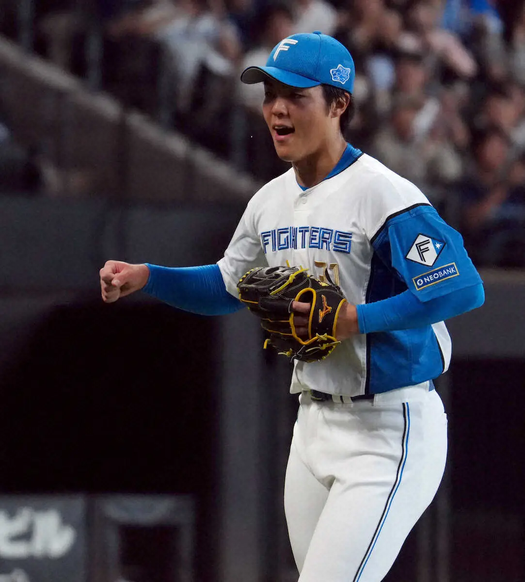 【画像・写真】まるで甲子園！日本ハム高卒1年目右腕の所作に称賛の声「ええ子すぎる」「キュンキュンしてもうた」