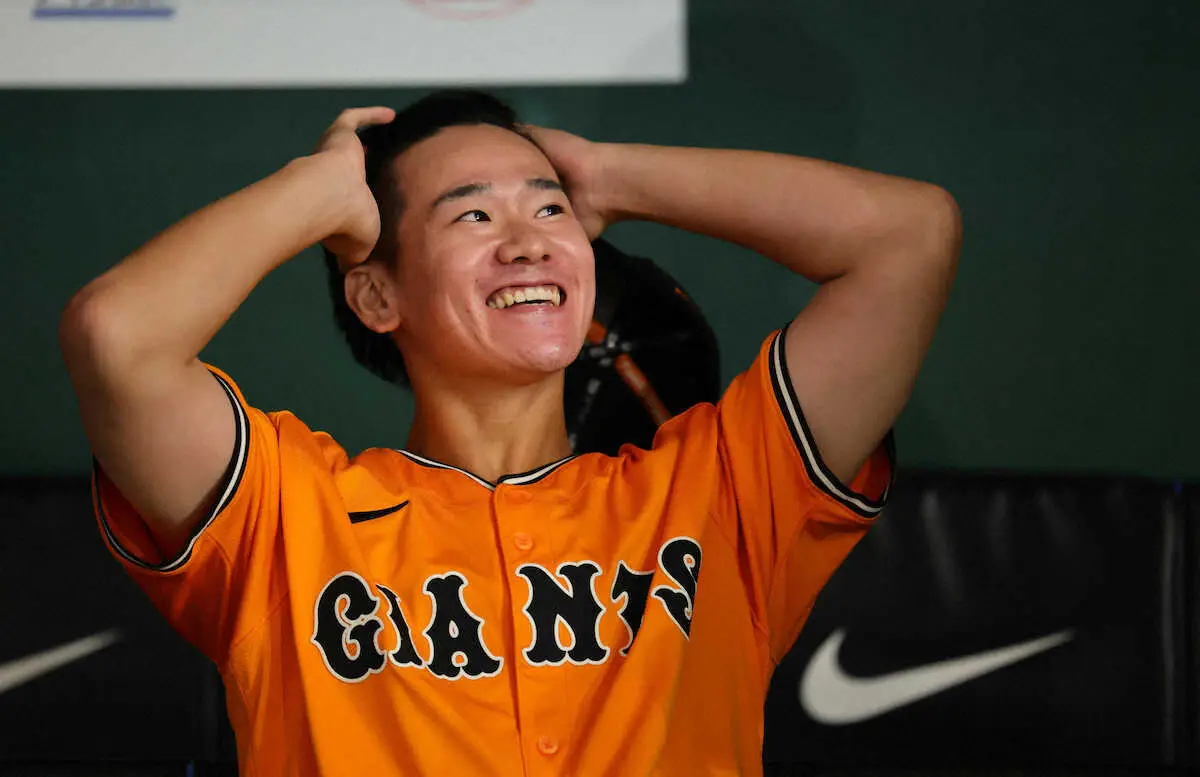 【画像・写真】巨人・井上温大　3カ月ぶり白星につながった1週間前のミスター追悼試合「投げ終わった後に…」