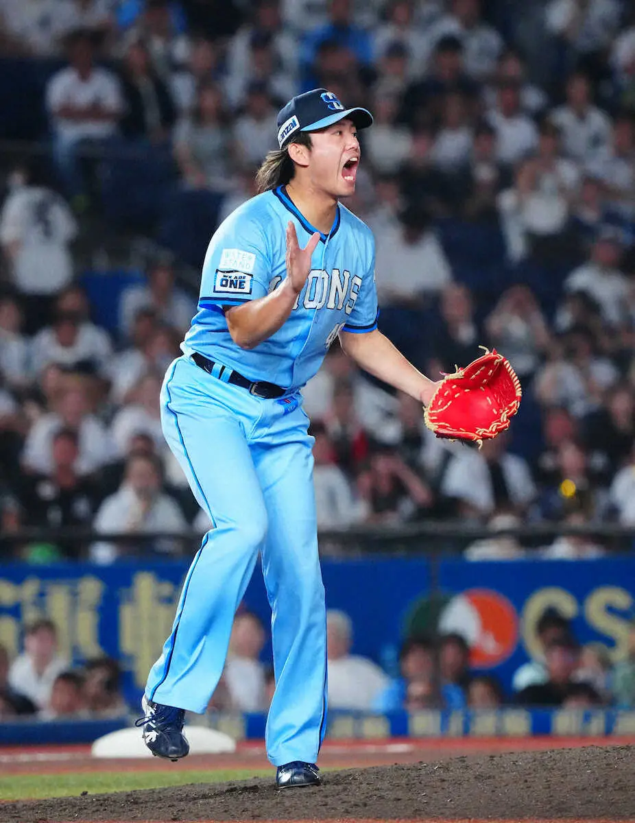 【画像・写真】西武・今井達也「回を追うごとにリラックスして投げられた」　9回に156キロ記録し3者連続三振締め