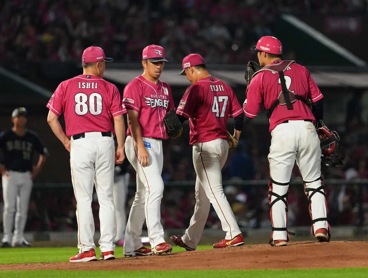 【画像・写真】楽天・藤井　5連打浴びるなど1回0/3、3失点KO「野手の人たちに申し訳ない」